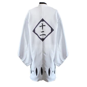 BLEACH Cosplay Capa Cap, Capitão Yamamoto Soi Fon Kuchiki Byakuya Aizen Sousuke Hitsugaya Toushirou Jushiro Ukitake 12 principais vendas capitão yami - №2