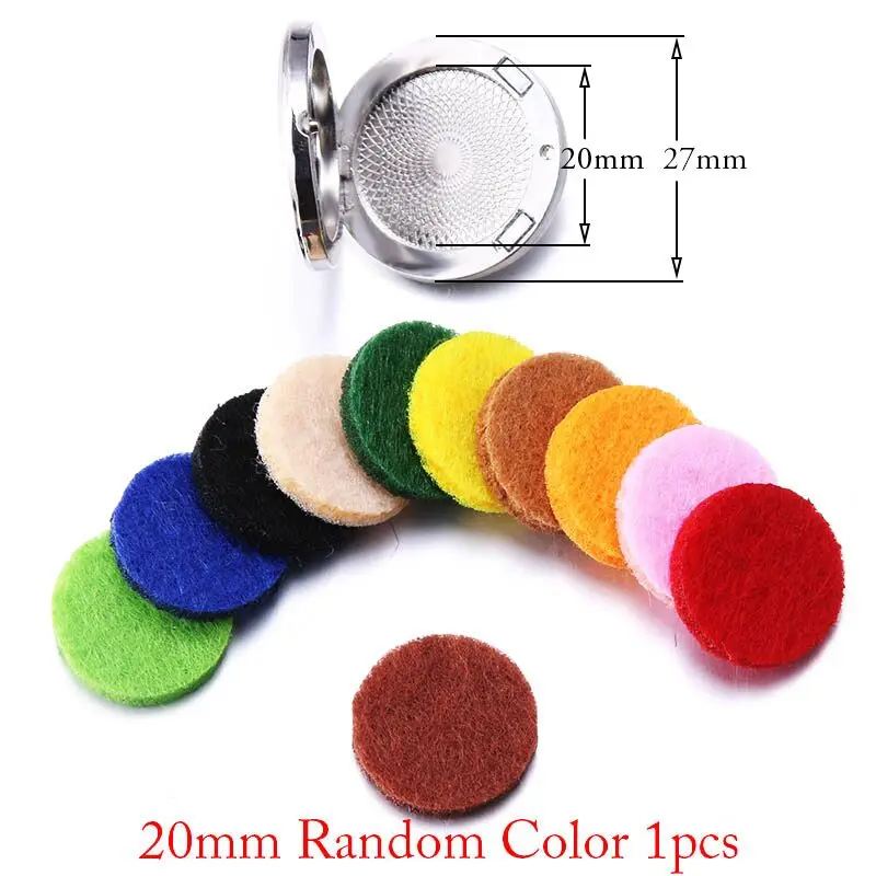 Aromatherapy stainless steel Tree of life Perfume Aroma Diffuser Locket Essential Oil Diffuser Brooches with 1pcs Pad