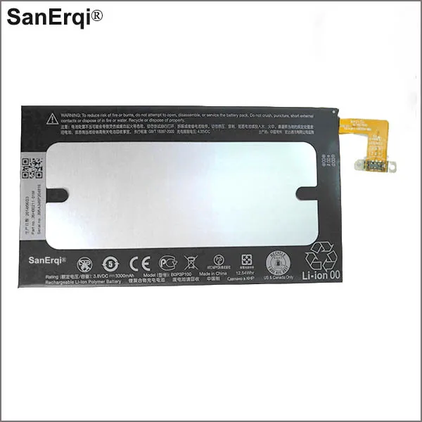 

B0P3P100 battery fit for HTC one max T6 809d 8088 8090 8060 d8160 m8809 803s bop3p100 B0P3P100 batteries SanErqi