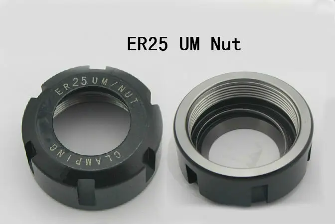 

High Quality ER25/ER32/ER40 UM Nut High quality for CNC Milling Machine Engraving Lathe Tool Spring Collet nut