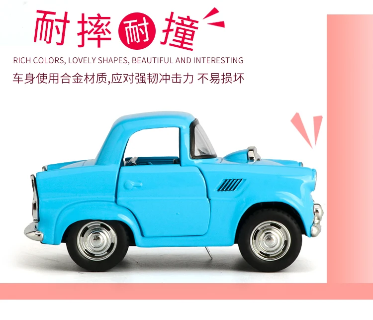 Alloy Trolley Music Light Back Force Car Inertial pull back Truck Bus Racing Toy SUV Car Vehicle toy Boy Girls Gift kids Present