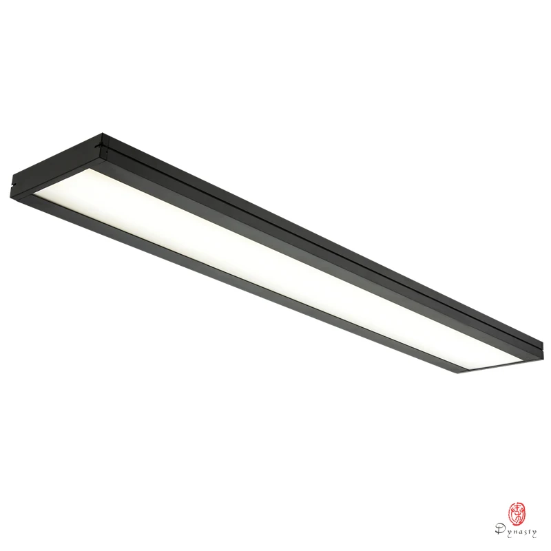 Dynasty Office LED Light Modern Linear Pendant Lamp Hanging Bar Droplight For Conference Room Study Home Decorative Fixture