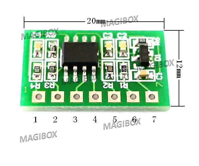 RFID 125kHz lector de tarjetas de identificación, módulo integrado, módulos de circuito, interfaz UART