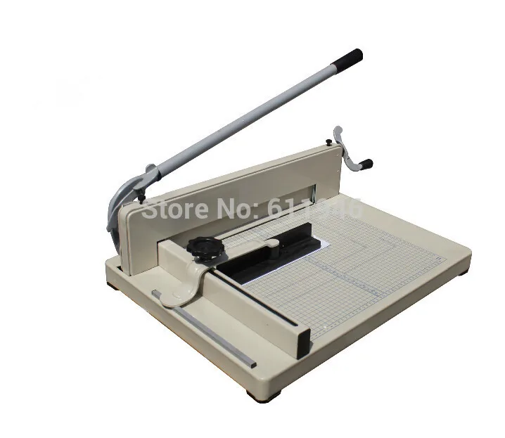 858-A3 Desktop Stack Paper Cutter Manual A3 Size Cutting Machine Paper Trimmer