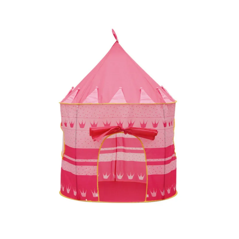 Tente de jeu pliable portable pour enfants, tente pliante prince pour garçons et filles, maison de jeu château pour enfants, cadeaux pour enfants, tentes jouets d'extérieur, 9 couleurs