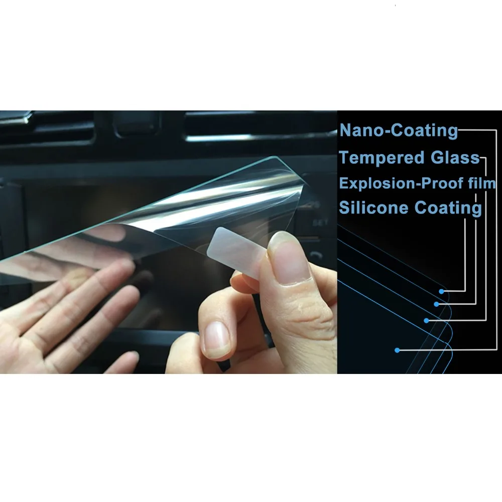 RUIYA Car Screen Protector For Golf 7 7.5 12.3 Inch 2018 Digital Cockpit  LCD Dashboard Display Screen Auto Interior Accessories