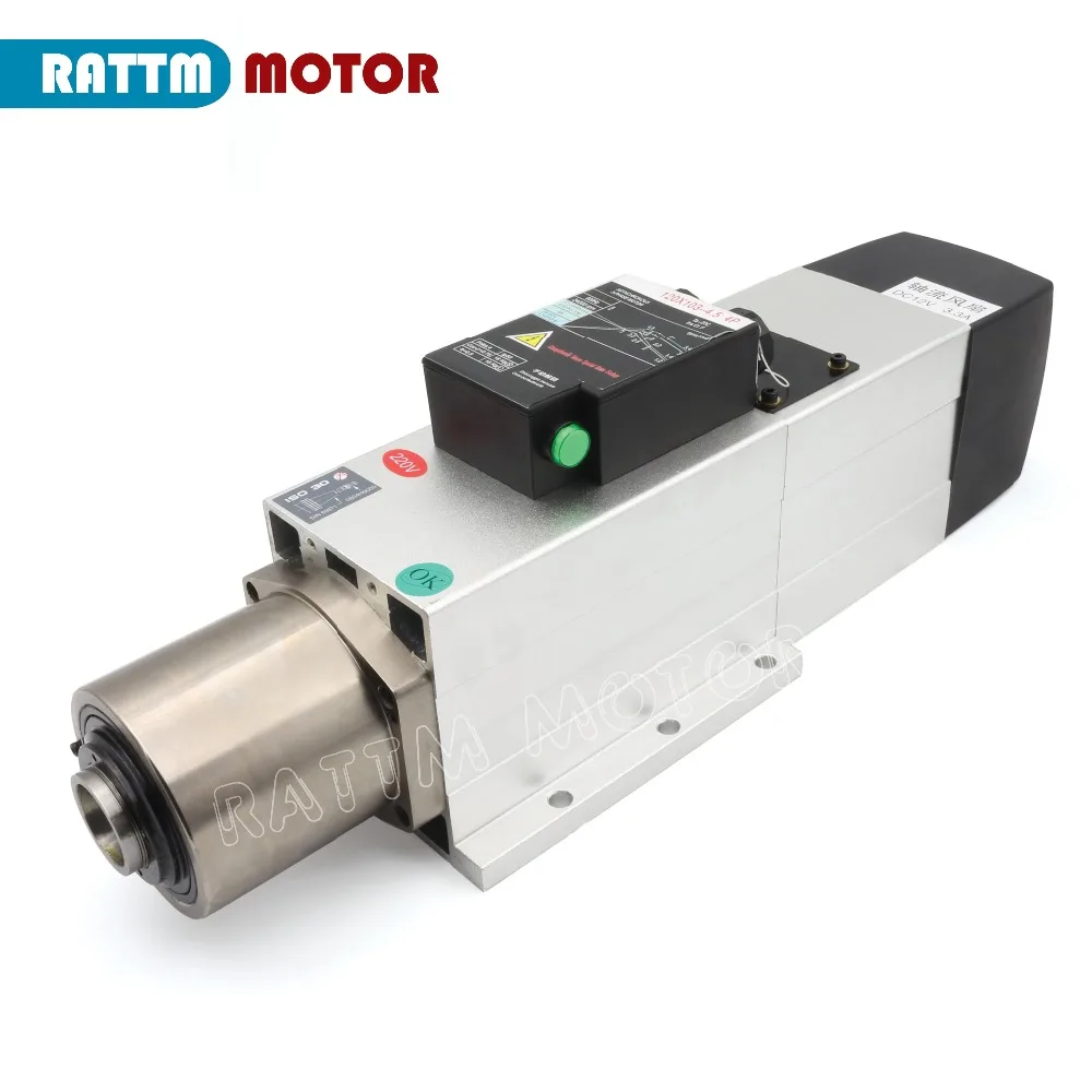 【EU / US】Automatic Tool Changer BT30 ATC air cooled spindle motor 4.5KW 24000RPM 220V / 380V