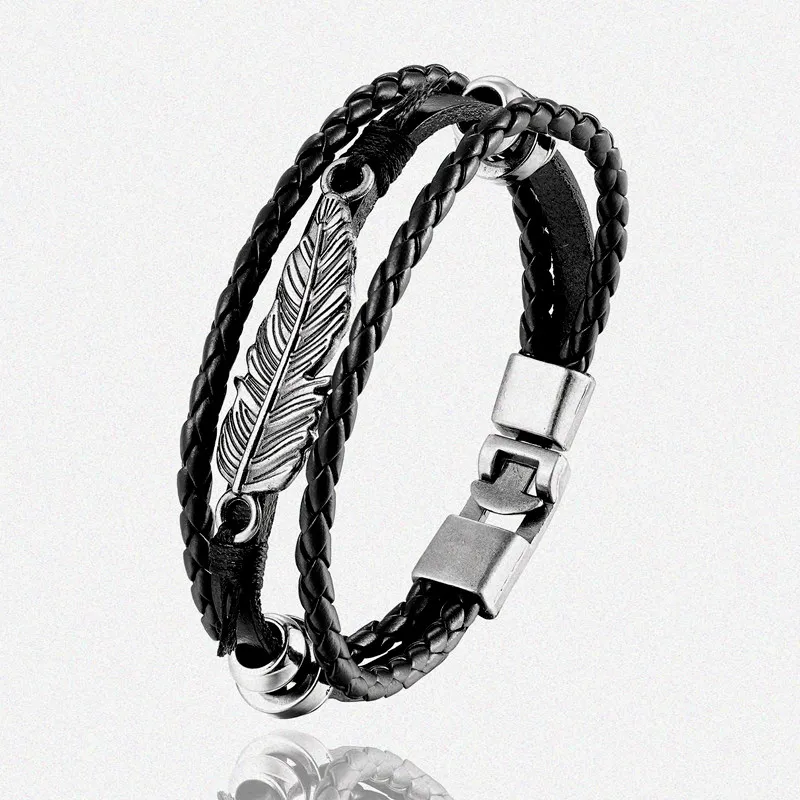 Scorpio Vintage Scorpion Bracelet Women Multilayer Leather Bracelet Men\'s Charm Hot Bracelet Bracelet Accessories Pulseras