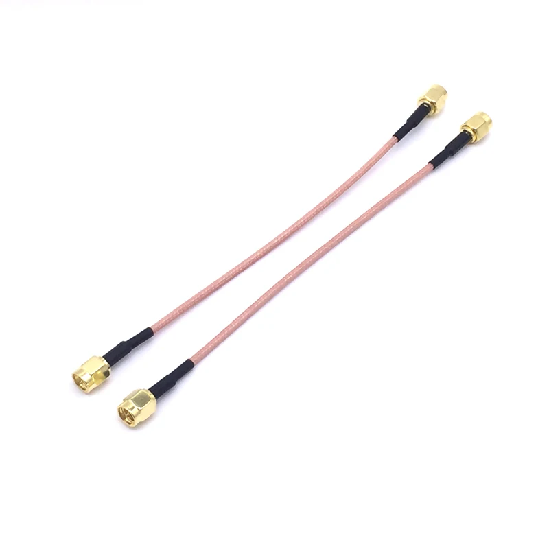 JX Store SMA Male to SMA Male RG316 Cable Assemblies Antenna Pigtail RG316 Coaxial Cable 5cm-300cm