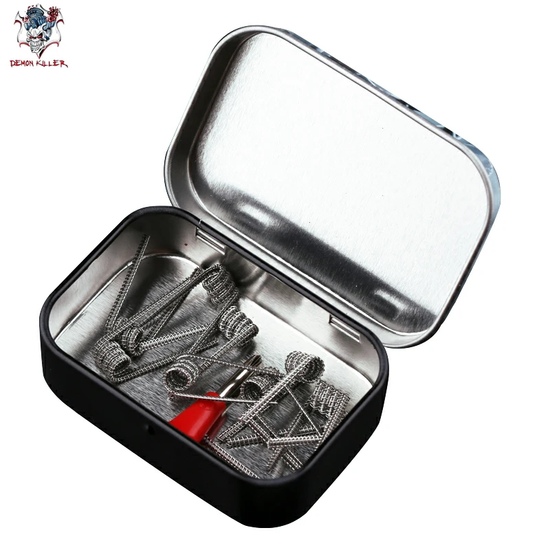 10 قطعة/صندوق شيطان القاتل العنف لفائف سلك DIY التيلة متداخلة تنصهر كلابتون الغريبة V2 تسوكا لفائف Clapception لفائف ل RDA RDTA