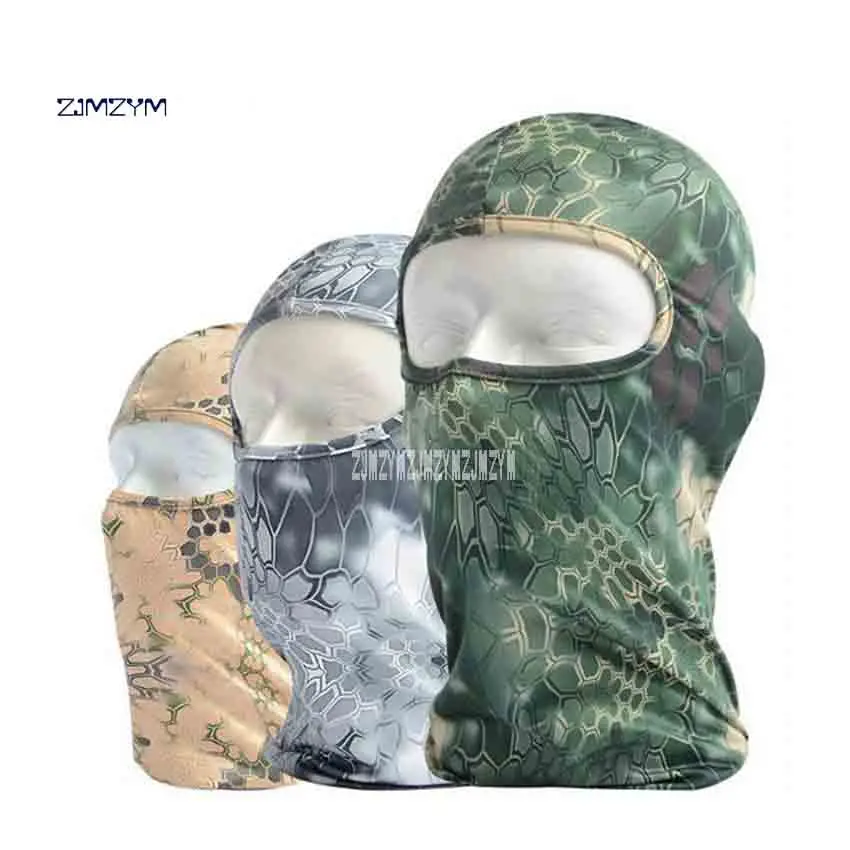 100pcs/lot Camouflage Windproof face shield Ski Caps Hunting Fishing Military Motorcycle Cycling Protective Hiking Scarve