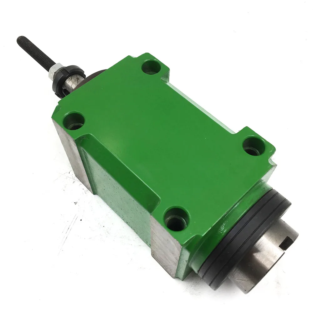 2HP 1.5KW BT30 Belt Spindle Head Taper 7:24 Power Head Unit High Speed 3000rpm for Drilling Machine with Drawbar