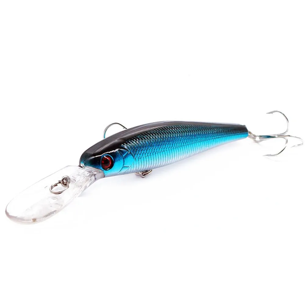 1Pcs 12.5cm 14g Plastic Hard Bait Minnow Fishing lures Deep Sea Bass Lure Crankbait Artificial Swimbait Wobbler Fishing Tackle