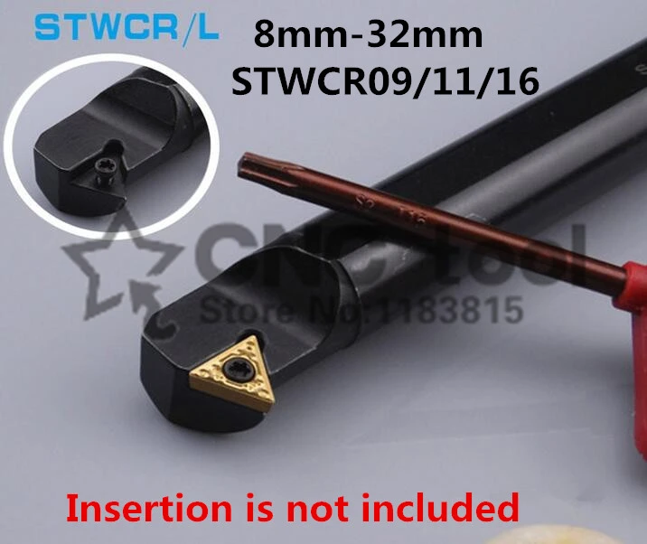 Milímetros Cnc Torno Ferramentas Pcs S08k-stwcr09 S10k-stwcr11 S12m-stwcr11 S16q-stwcr11 S20r-stwcr16 S25s-stucr16 S32t-stucr16 Stwcl11 Mm32