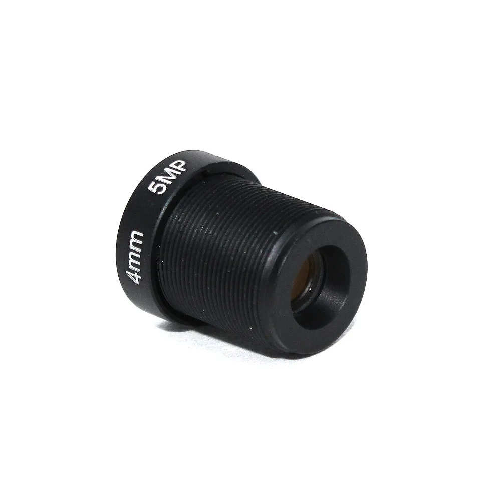

HD 5mp 4mm lens Pure metal glass lens M12*0.5 Mount 1/2.5 F2.0 78 Degree for Security CCTV ahd ip wifi Camera