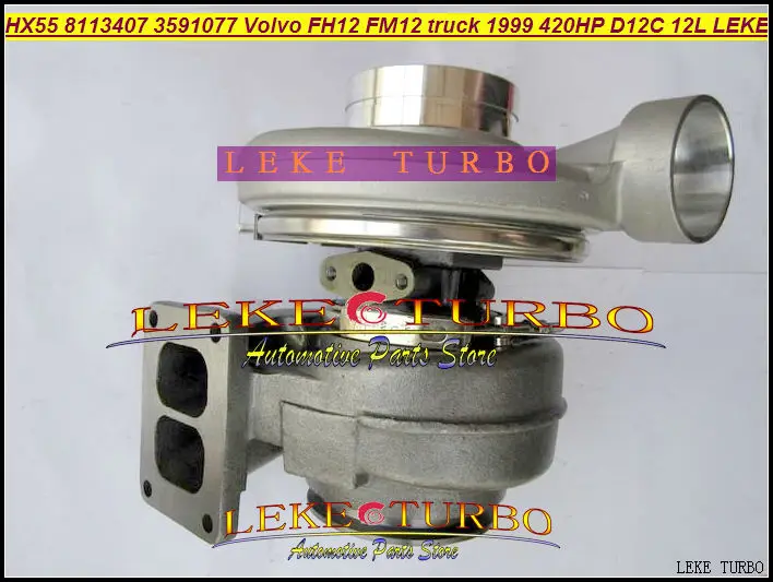 Wholesale NEW HX55 8113407 3591077 Turbine Turbocharger For VOLVO FH12 FM12 Truck 1999 Engine D12C 12L 12.0L 420HP LEKE TURBO