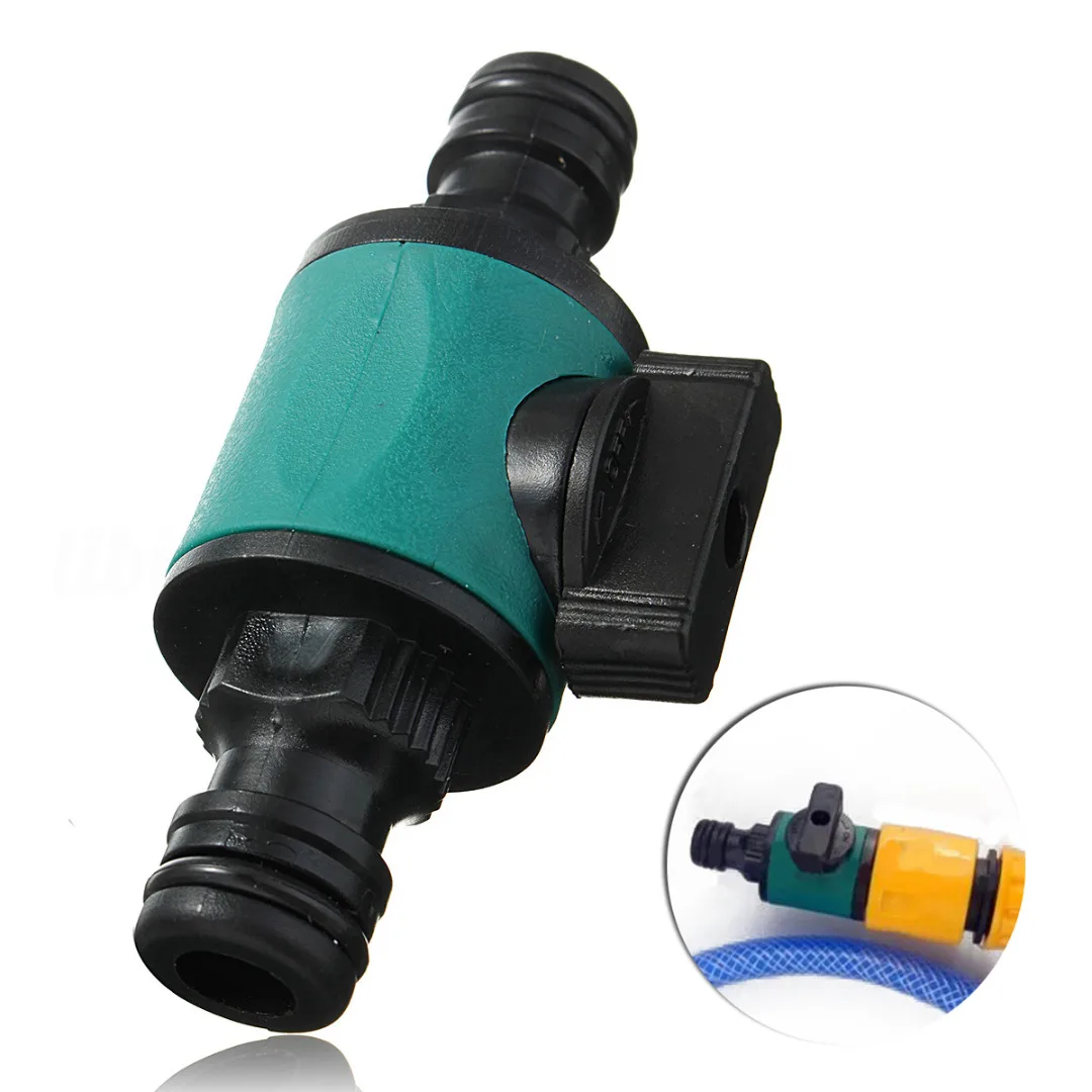 

New 2-Way 1/2'' Garden Hose Tap Pipe Compatible Connector Valve Fitting Adapter Tool Accessories