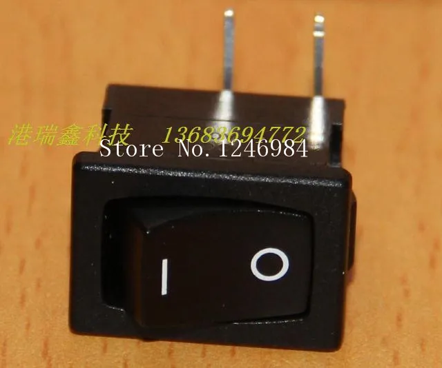 [SA]Power switch R19 A LIGHT -Taiwan group Rocker Switch Rocker Switch horizontal legs bent pins RA12--100PCS/LOT