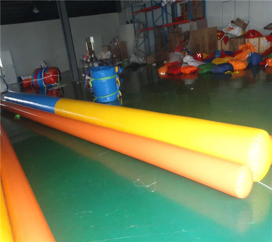 

Fun games props obstacles inflatable balance beam outdoor development training game props