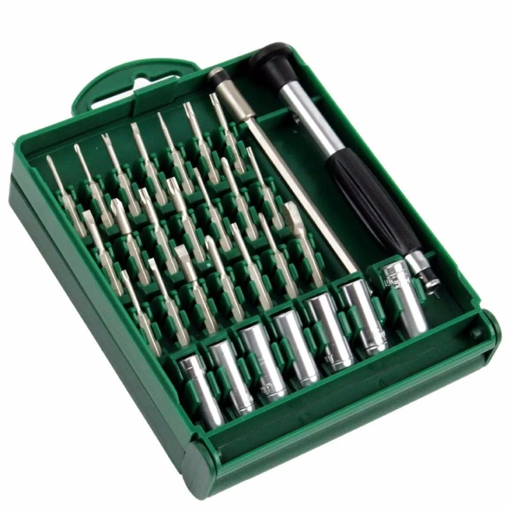 LAOA 32 in 1 Screwdriver Sets S2 Alloy Steel Repair Kit Precision for Repair Phone Screwdriver Set Tips Screwdrivers