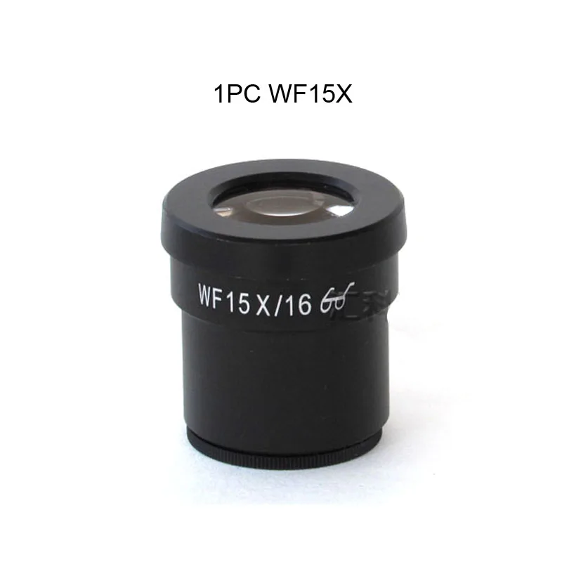 Di alta Qualità WF10X WF15X WF20X Stereo Microscopio Oculare Proiezione Arretrata Obiettivo Grandangolare Dimensioni di Montaggio 30 millimetri di Metallo con eyeguard