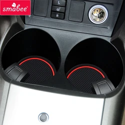 Smabee Gate slot mat For Toyota RAV4 2006 ~ 2012 XA30 RAV 4 2007 2008 2009 2010 2011 Cup Holders Non-slip mats accessories