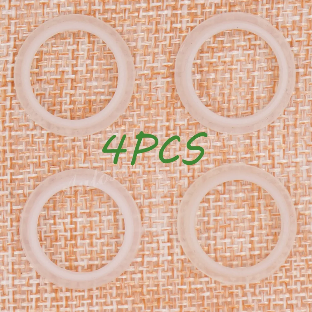 4pcs Universal 6923000 PDC Parking Sensor O-Ring For GM Chrysler Peugeot Buick 0263006052 White etc