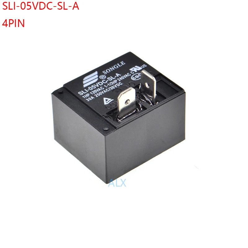 2PCS POWER relay SLI-05VDC-SL-A 30A 4pin T93 SLI 5V DC5V SLI-05VDC realys