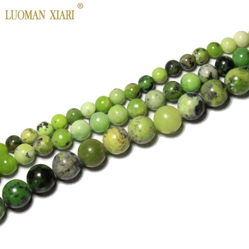 Fine 100% Natural AAA Australia Jade Round Stone Beads For Jewelry Making DIY Bracelet Necklace 6/8/10 mm Strand 15''