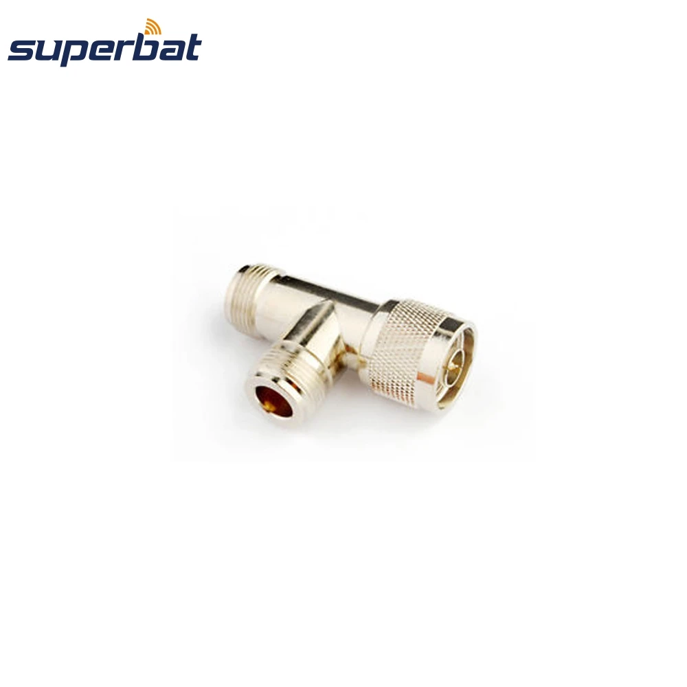 Superbat 5Pcs N Adapter N Mannelijk Naar 2 Vrouwelijke 3 Way Rf Coaxiale Connector