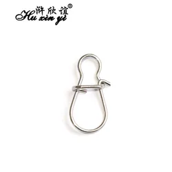 HXY PCS200 SIZE(3#-000#) Stainless Steel Fishing Snap Swivel Fishing Rhomboid Nice Snap Fishing Swivel Rolling Fishing Connector