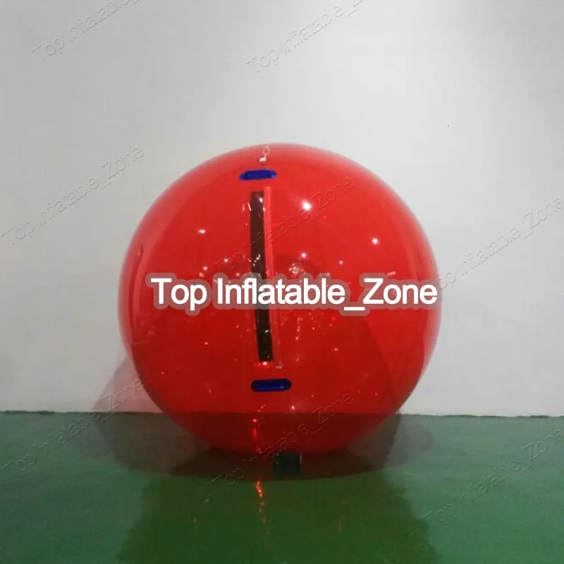 1.0mm TPU 2m palla da passeggio d'acqua di alta qualità Zorbing palla d'acqua palla gigante Zorb palloncino gonfiabile criceto umano calcio d'acqua