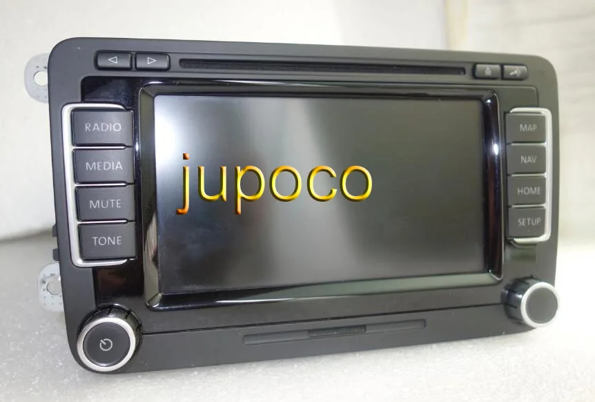 Original RNS510 LCD SERIES 6CD CD PLAYER Radio Navigation 18C 035 225 3CD 035 682A  A2C53373240 With ANTENNA PLUG