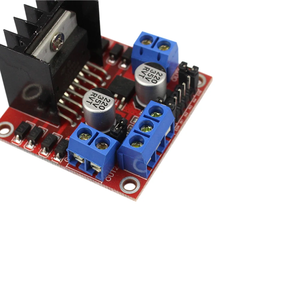 Picture 4: Dual H Bridge DC Stepper Motor Drive Controller Board Module L298 For Arduino Smart Car Robot