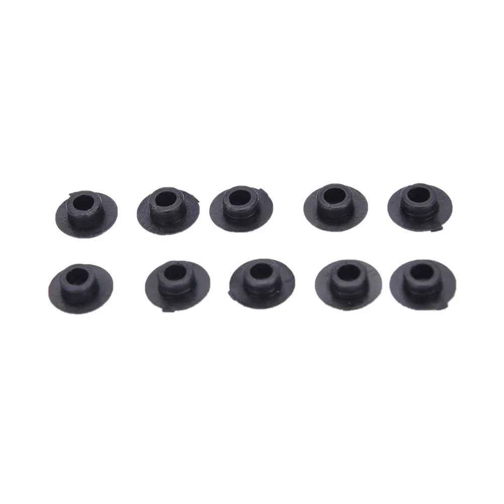 100PCS M4 M5 M6 M8 M10 Black Hex Socket Allen Bolt Screw Nut Hexagon Head Cover Cap Protector Fasteners Screws Covers Caps