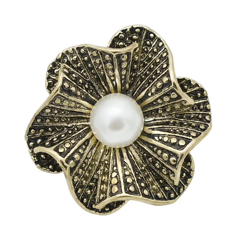 Fashion beauty Elegant Flower 20MM metal snap buttons charms fit DIY 18mm snap jewelry wholesale kz3318