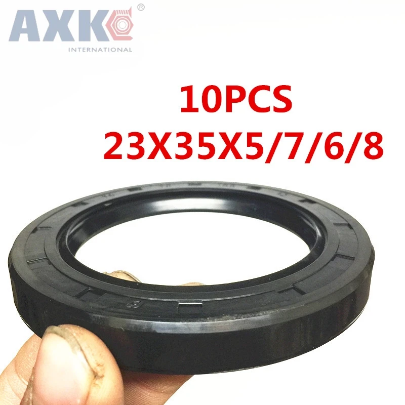 AXK 10pcs  TC 23x35x5 23x35x6 23x35x7 23x35x8  23X35 23*35*7 Skeleton Oil Seals  high-quality Seals Radial shaft seals