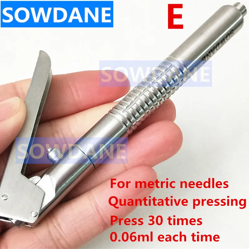 Dental Stainless Steel INTRALIGAMENTAL SYRINGE PEN-STYLE ASPIRATING 1.8ML Dental Surgical Instrument Dental Injector Tool