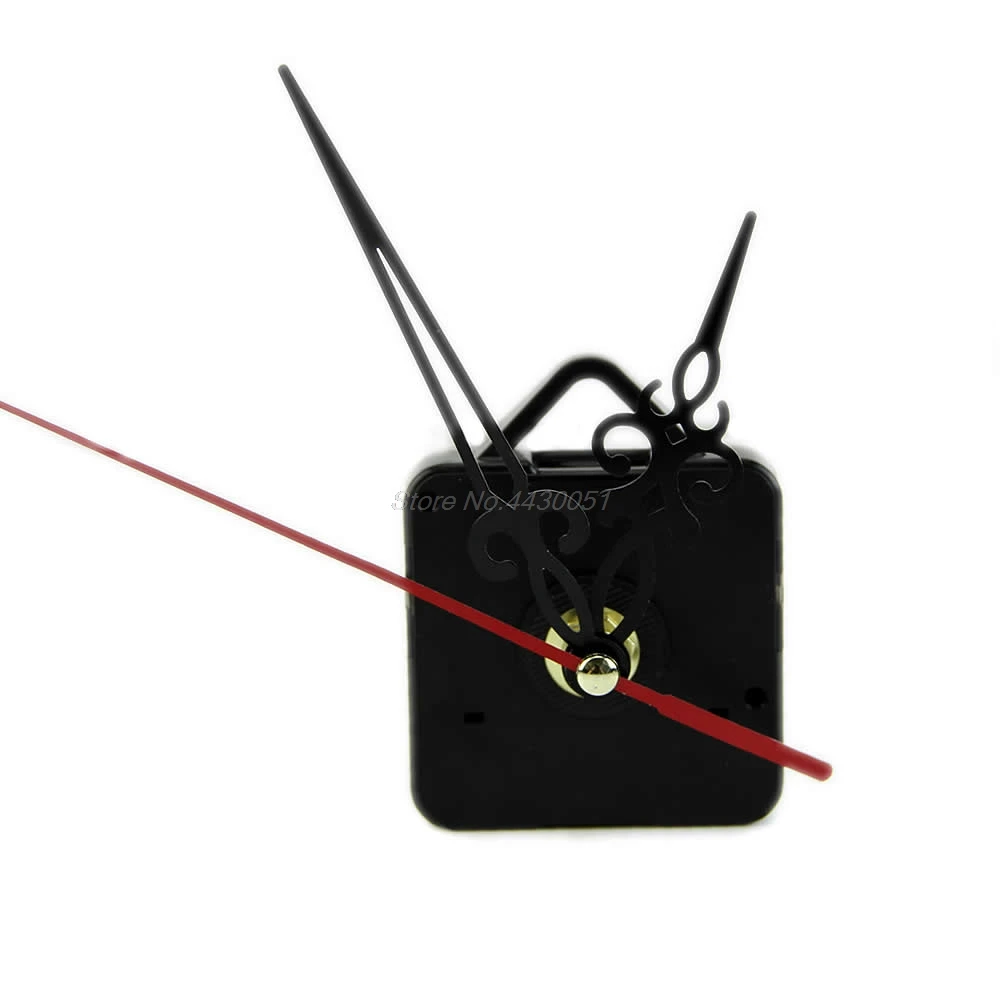 DIY Wall Clock Movement Mechanism Repair Parts Black + Hands Simple Dropshipping
