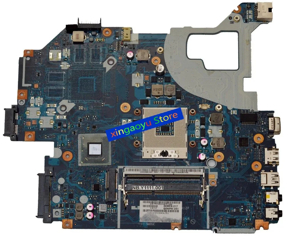 

For Acer For Aspire V3-571 E1-531 Laptop Motherboard NB.Y1111.001 NBY1111001 Q5WVH LA-7912P HM77 100% Test OK