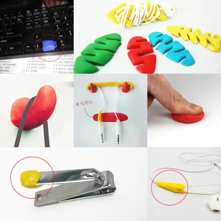 2pcs lot DIY Multifunction Moldable Glue Self Polymer Dough Clay Self Setting Silicone Polymer Dough Mud Rubber For Repairing