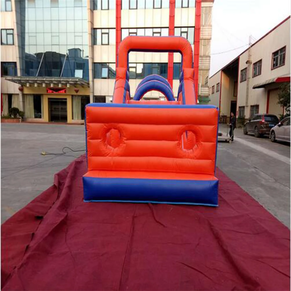 Colorful Inflatable Playhouse with Slide - Great for Parties and Events