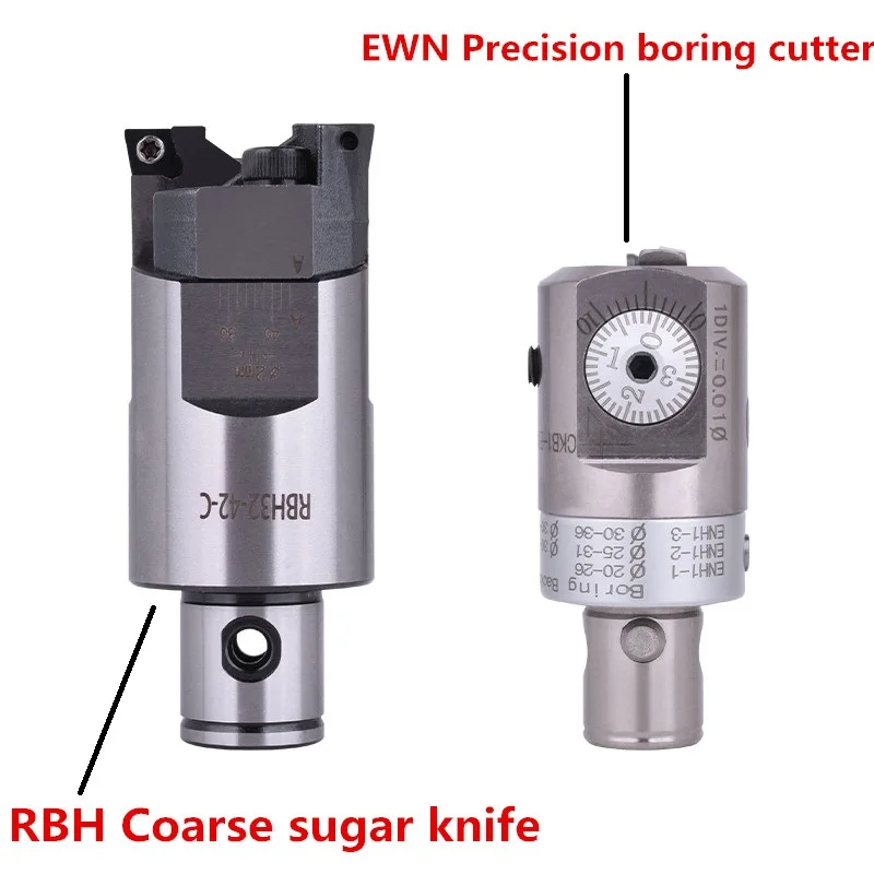 

RBH Twin bit RBH 160-204mm Twin-bit Rough Boring Head CCMT120408 used for deep holes boring tool New