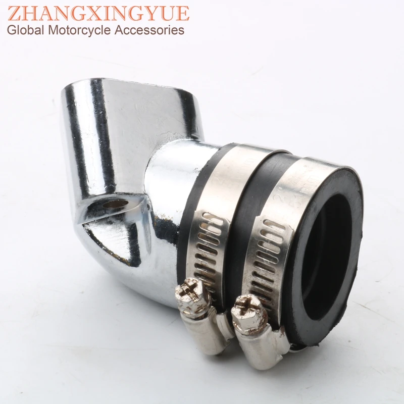 Scooter racing quality carburetor manifold for Baotian BT49QT-3 6A1 6A4 6B1 6B4 9R1 9R3 12C1 12G 20A2 BT50QT -9 11 50cc 4T