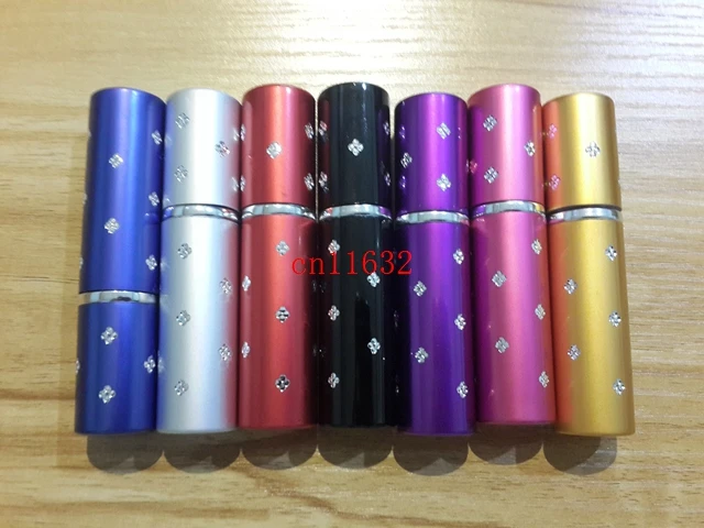 

Free Shipping Beautiful 5ML Mini Portable Makeup Aftershave Refillable Perfume Empty Bottle Spray Atomizer With star,100pcs/lot