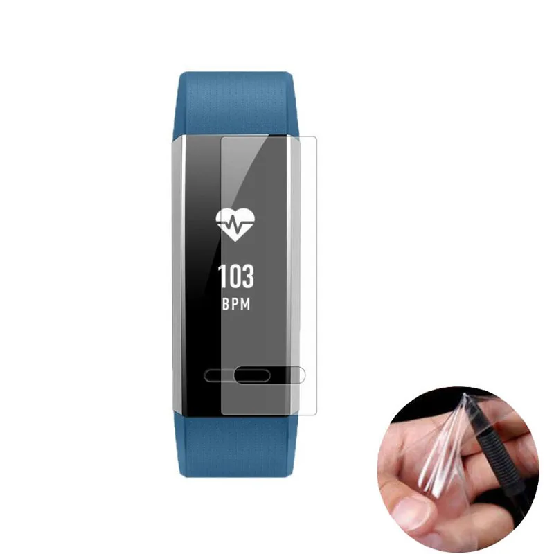 5pcs Soft TPU Clear Protective Film For Huawei Band 2 /Band2 Pro B29 B19 Eris Sport GPS Wristband Full Screen Protector Cover