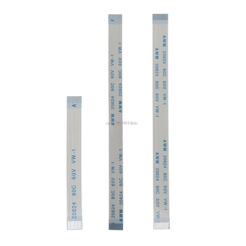 10 핀 12 핀 14 핀 터치 패드 전원 버튼 스위치, PS4 컨트롤러 충전 보드용 리본 플렉스 케이블, 6 개