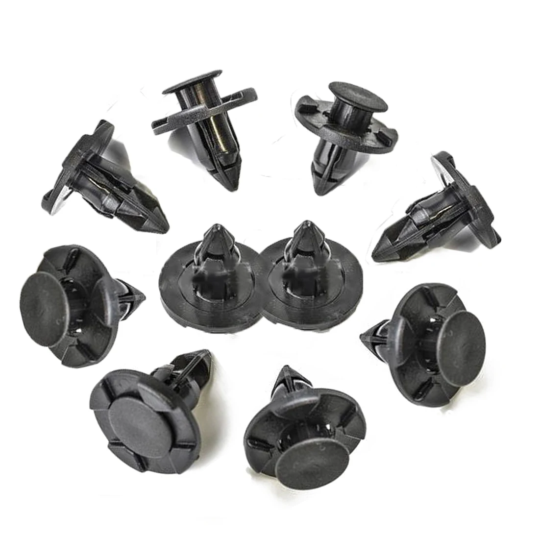 10XAuot Bumper Rivet Push-Type Retainer Fender Car Fastener clamps trim Clips For Nissan Infiniti 01553-09321