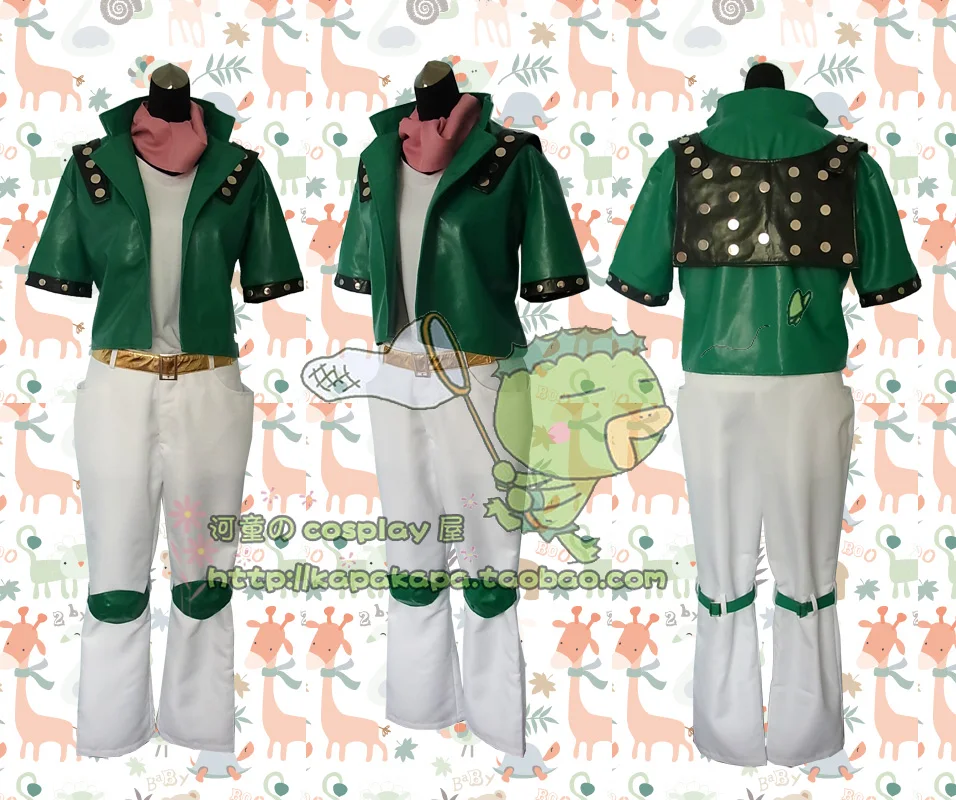 JoJo's Bizarre Adventure Caesar Anthonio Zeppeli Cosplay Costume