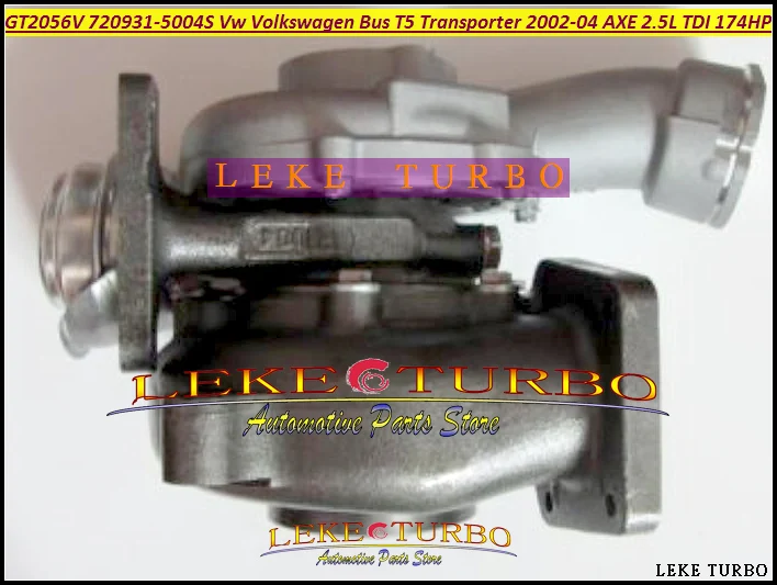 xxx Turbo GT2052V 720931 720931-0004 720931-0001 070145702A Turbocharger For Volkswagen VW T5 Transporter 02- AXE 2.5L TDI 174HP